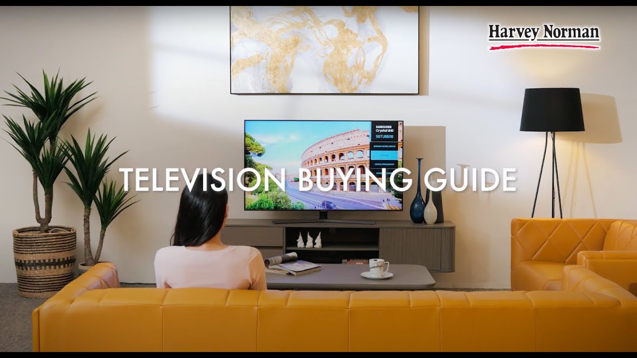 Harvey Norman Singapore Educates: Guide to Buying a TV